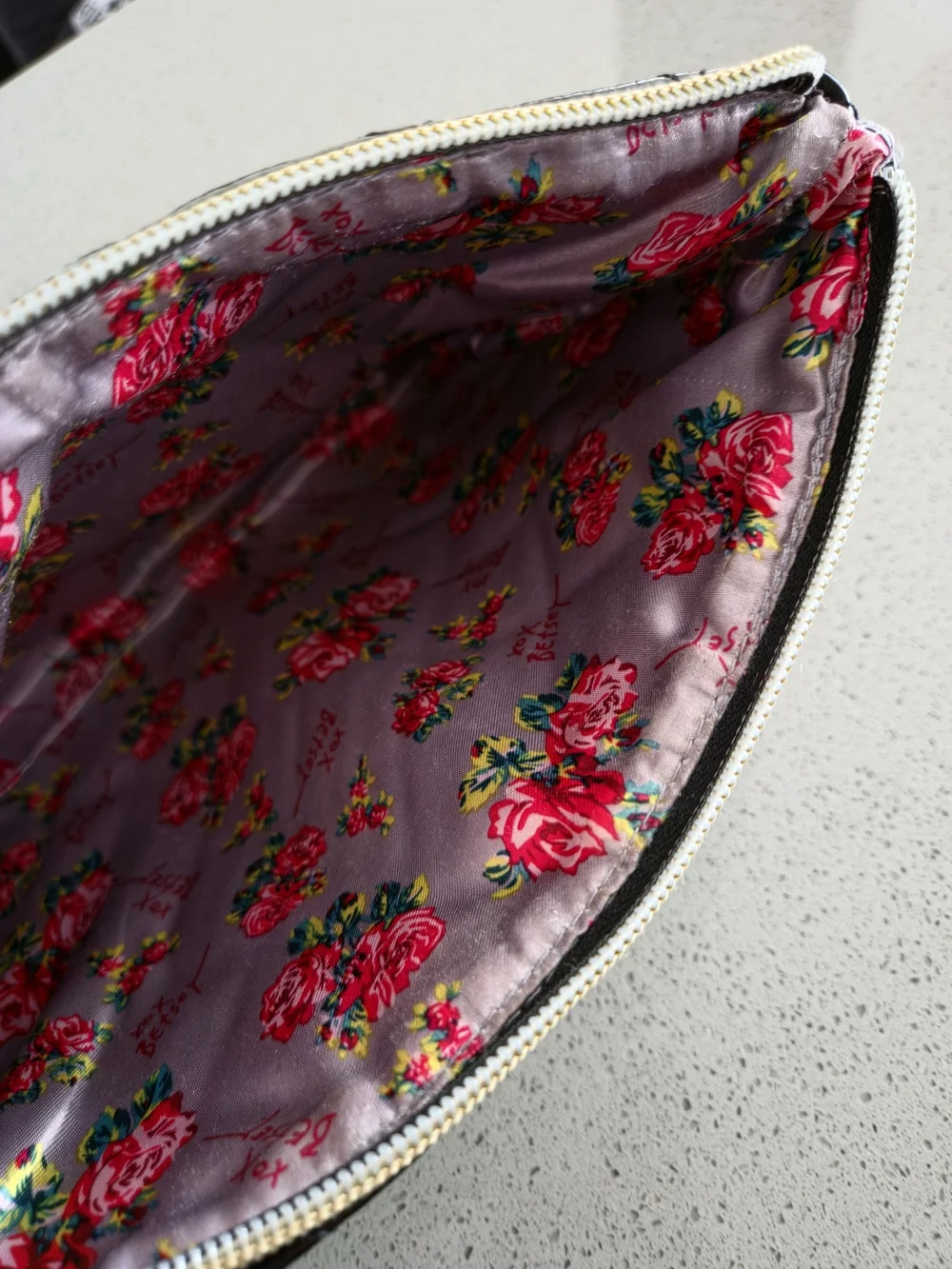 Betsey Johnson sleek quilted